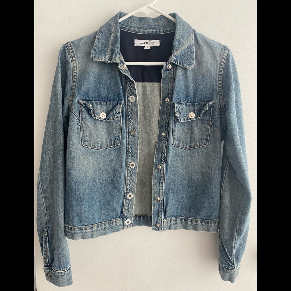 Elizabeth and James Penn Denim Jacket Size S